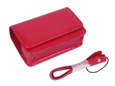iSmart Gasual Soft Leather Case-Red